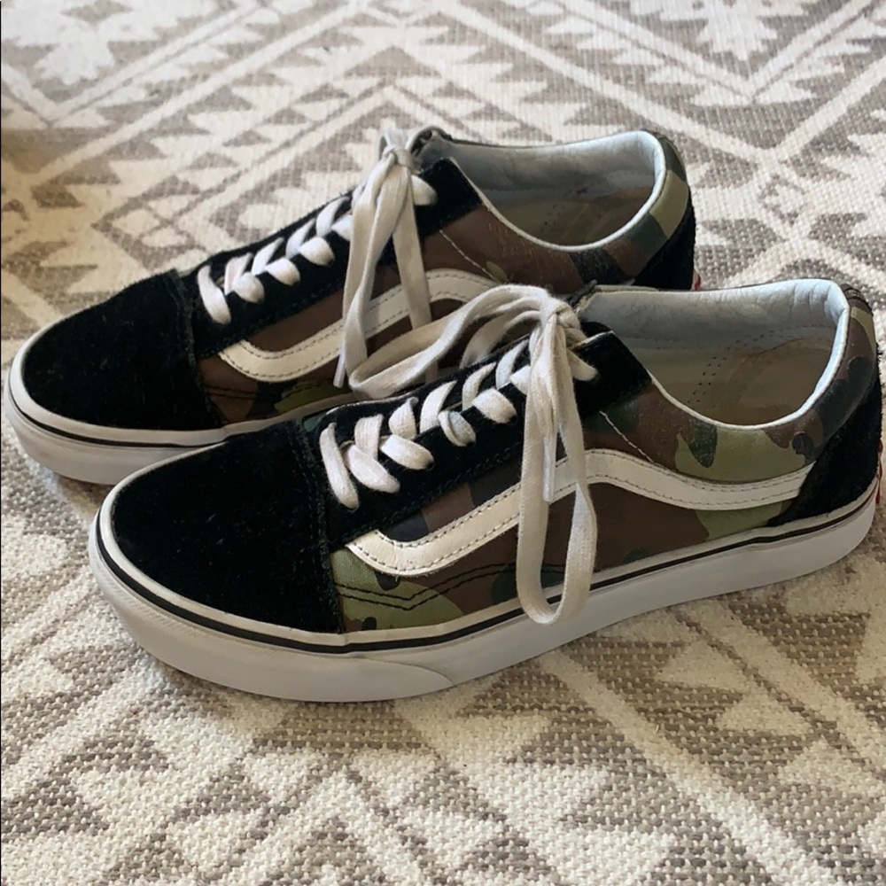 Camouflage vans